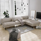 Ribilake 2 Sets 70" Futon Sofa Bed, 4 1 Multi-Function Couch Sleeper by RIBILAKE