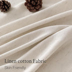 Topfinel 102 Inch Curtains 1 Panels Set, One Packs Pinch Pleat Back Tab Linen - Image 3