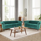 AVZEAR Living Room Loveseat Sofa, Upholstered Sofa Modern Loveseat Sofa - Image 4