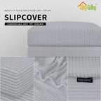 Easy-Going Stretch 1 Piece Loveseat Couch Cushion Cover - Image 3