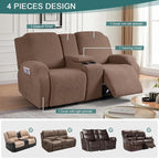 Ruaozz Loveseat Recliner Covers - Image 4