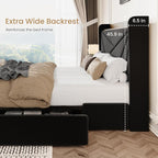 SHA CERLIN Queen Bed Frame - Image 7