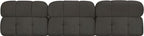 Meridian Furniture 611Brown-S102B Ames Collection Modern | Contemporary Modular - Image 3
