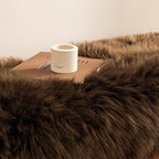 Ashler Faux Fur Rug, Fluffy Shaggy Area Rug Ultra Soft 2 x 6 Feet Sheepskin Fur - Image 3