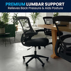Flash Furniture Kelista Mid-Back Swivel Office Chair - Image 9