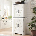 ACCOHOHO 72" Tall Kitchen Pantry, Farmhouse Storage Cabinet by ACCOHOHO