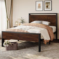 SHA CERLIN 14 Inch Twin Size Metal Platform Bed Frame by SHACERLIN