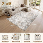 UERMEI 7x9 Area Rug Living Room Rugs - Image 3