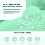DANGHOOGY Wicker Chair Cushions, Waterproof Outdoor Loveseat Cushions - Image 4