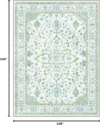 RELEANY Washable Area Rug, Large 10'x12', Water Repellent, Pet Friendly - Image 2