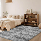 8x10 Area Rug Fluffy Shaggy Ultra Soft Faux Fur Non-Slip Machine Washable Carpet - Image 3