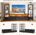YITAHOME Modern TV Stands for 65 inch TVs, Entertainment Center - Image 4