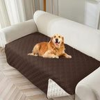 Genina Waterproof Couch Cover, Washable Anti-Slip 51 inch Loveseat Sofa Covers by Genina