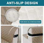 Turquoize 100% Waterproof Futon Cover Futon Slipcover Washable Armless Sofa Bed - Image 4