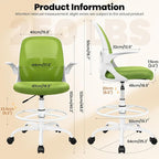 Primy Drafting Chair Tall Office Chair - Image 3