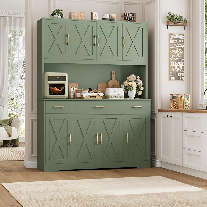 HOSTACK 71" Tall Pantry Cabinet - Image 2