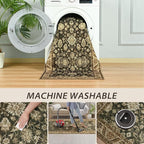 Washable Runner Rug, 2x6Ft Floral Runners - Image 2
