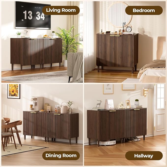 Sideboard Buffet Storage Cabinet - Image 9