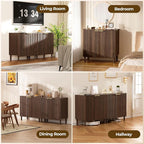 Sideboard Buffet Storage Cabinet - Image 9