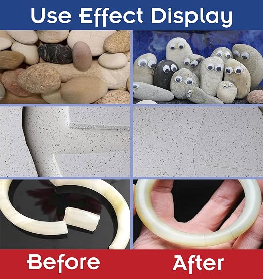 LOOCTOT 30g Stone Glue, Marble Glue, Super Instant Glue Bonding Between Stones - Image 6