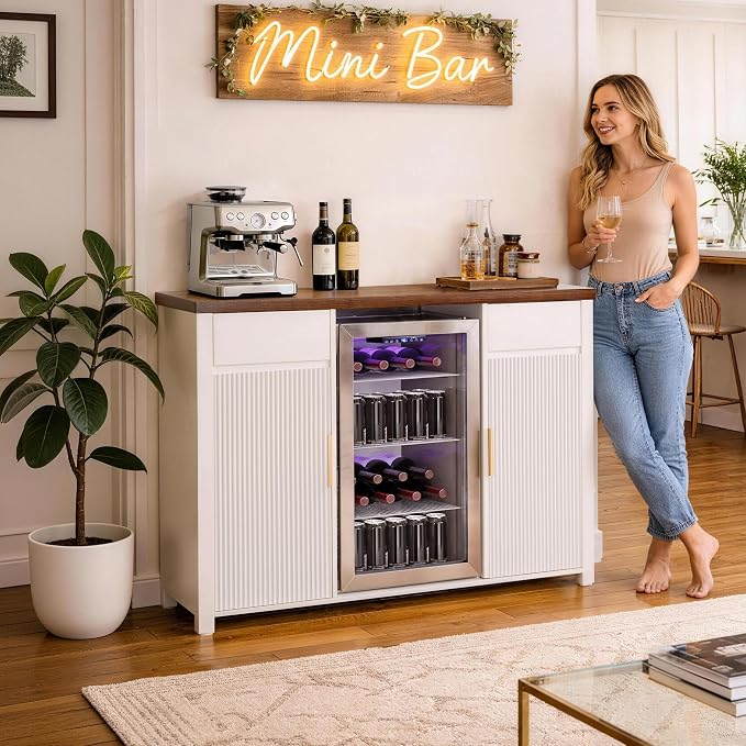 GDLF Large Coffee Bar Cabinet - Image 6
