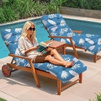 Outdoor Chaise Lounge Chair Cushion 75.1 x 22.8 x 4.7 Inches 100% Waterproof - Image 6