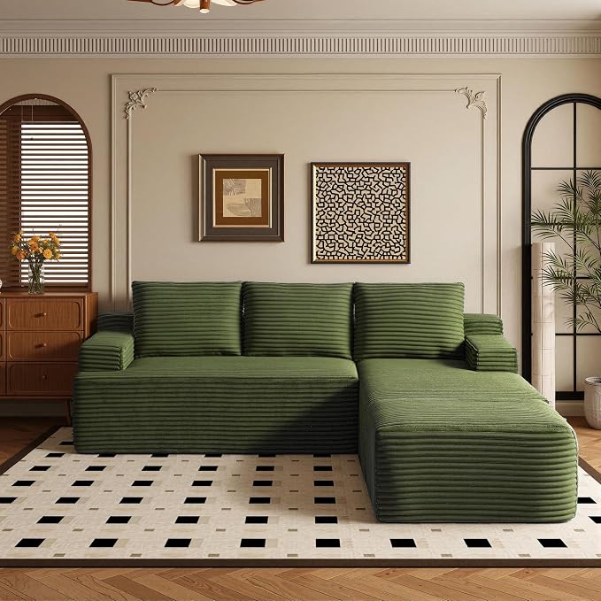 96" Sectional Couches for Living Room Cloud Couch Sofa - Image 8