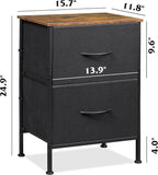 WLIVE Nightstand, Nightstand - Image 3