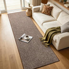 2x8 Coffee/White Runner Rug Washable Non-Slip - Image 7