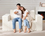 Modular Sectional Sofa 2 Seater Loveseat Modular Couch - Image 4