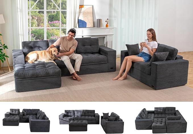 MAXYOYO Modular Sectional Sofa by MAXYOYO