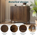 Kiasthome Wooden Sideboard Buffet Cabinet - Image 5