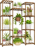 Bamworld Plant Stand Indoor Outdoor Hanging Shelf by Bamworld