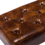 DUHOME Button-Tufted Ottoman Bench, Upholstered Bedroom Benches - Image 6