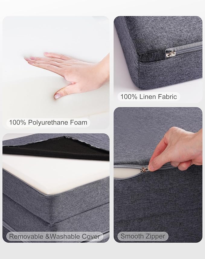 ROBUD Kids Couch, DIY-Style & Washable Toddler Sofa - Image 5