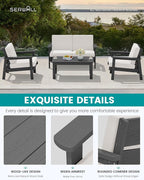 SERWALL HDPE Outdoor Couch - Image 4