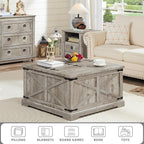 Joaxswe Farmhouse Coffee Table - Image 2