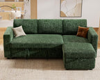 Sunny Heart 82" L Shaped Sectional Sleeper Sofa Bed - Image 3