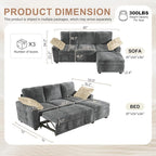 Hanherry 81" Sectional Couch - Image 2