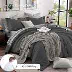 Monbix Queen Comforter Set - Image 3