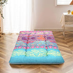 MAXYOYO Bohemian Floor Bed, Japanese Futon Mattress, Narrow Twin Single Bed by MAXYOYO