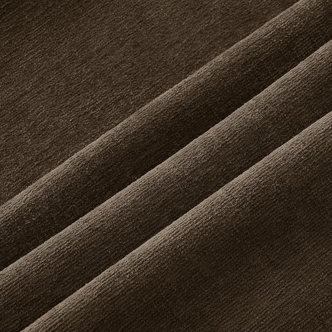MIULEE Chocolate Brown Chenille Couch Throw Pillow Covers, 20x20 | Set of 2 - Image 7