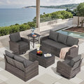 6 Pieces Patio Furniture Sets by YALISSEY