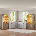 Vlsrka Arched Cabinet, Kitchen Pantry Cabinets - Image 8