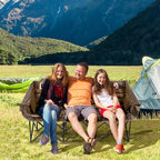 Huskfirm 3 Person Camping Chairs Folding Double Camping Chair Portable - Image 4