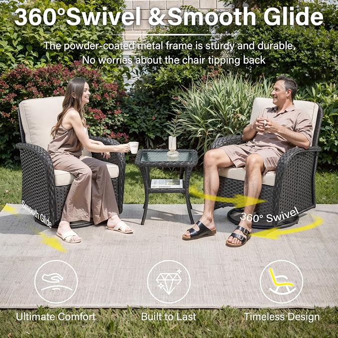 Belord 5-Piece Patio Furniture - Image 3