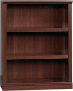 Sauder Miscellaneous Storage 3-Shelf Bookcase/ Book shelf, Select Cherry finish by SAUDER%C2%AE