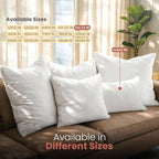 Utopia Bedding 14x22 Pillow Inserts, 2 Pack | Indoor cushion inserts - Image 6
