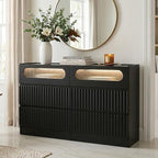 senlin Fluted 6 Drawer Dresser, - Image 7