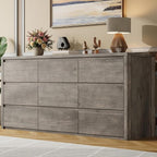 GarveeHome 9 Drawer Dresser for Bedroom, Wide Modern Chest of Drawers, Large by GarveeHome